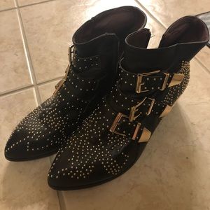 Embellished Booties